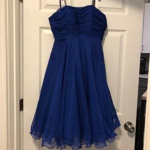 Blue MacDuggal Short Prom / Cocktail Dress